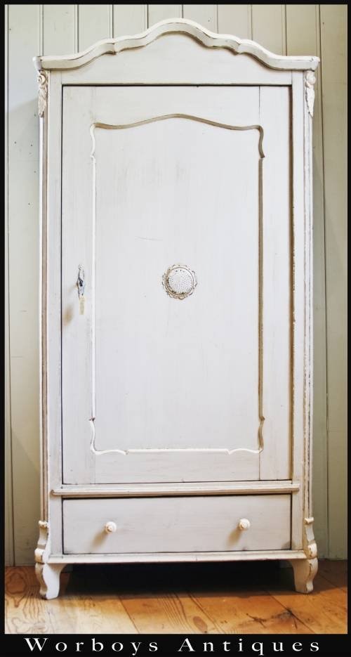 Late 19th Century Continental Painted Cupboard
